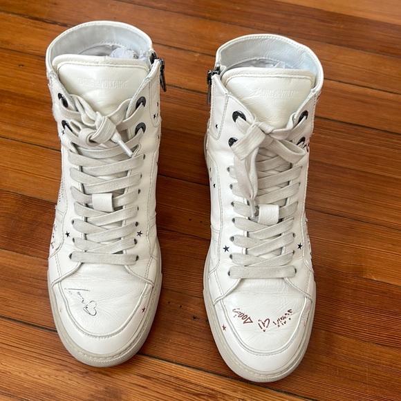 Zadig & Voltaire high top sneakers - Picture 1 of 6